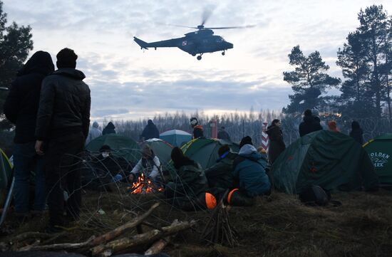 Belarus Poland Border Refugees