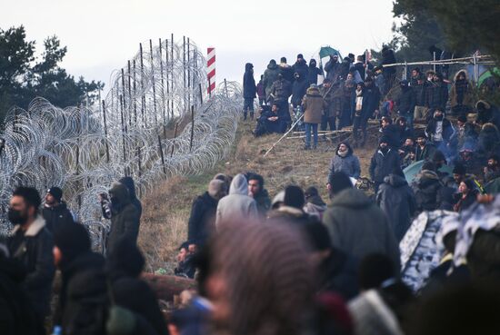 Belarus Poland Border Refugees