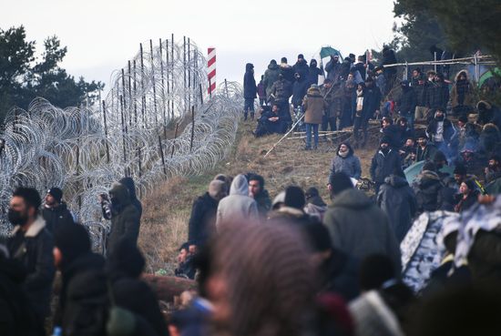 Belarus Poland Border Refugees