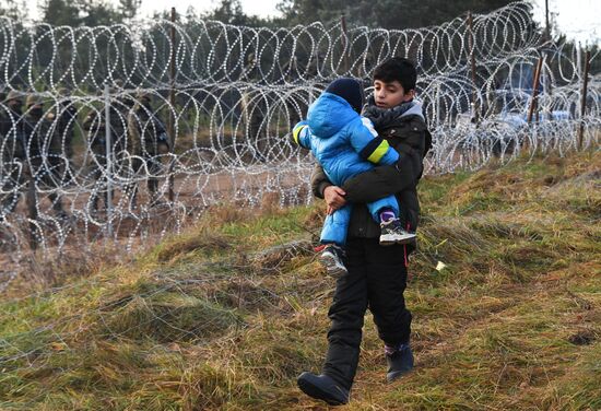 Belarus Poland Border Refugees