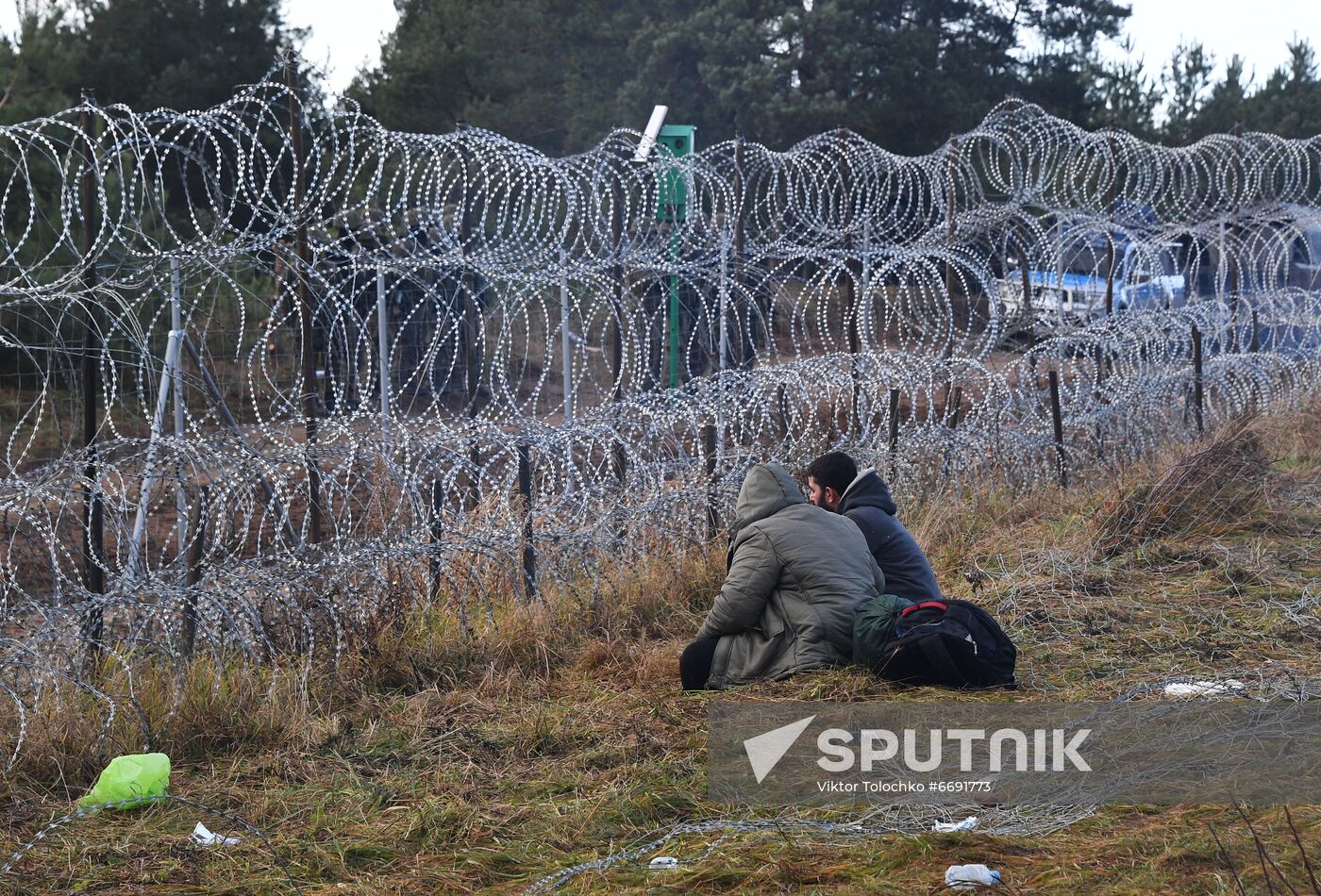 Belarus Poland Border Refugees