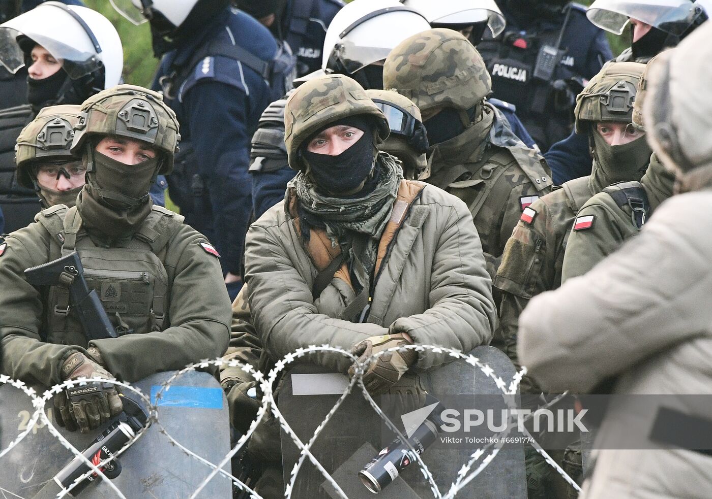 Belarus Poland Border Refugees