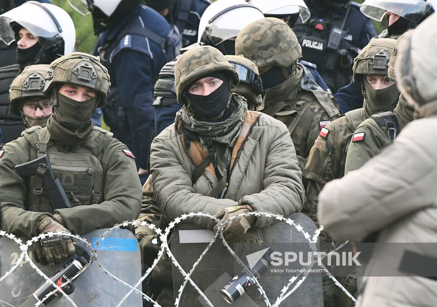 Belarus Poland Border Refugees