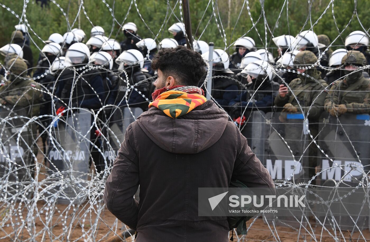 Belarus Poland Border Refugees