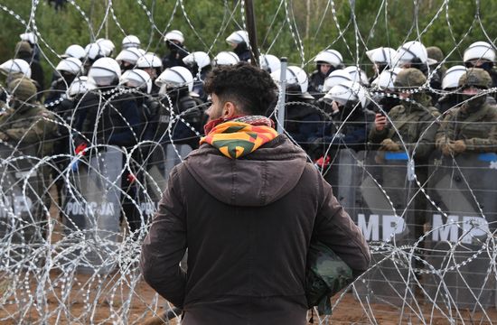 Belarus Poland Border Refugees