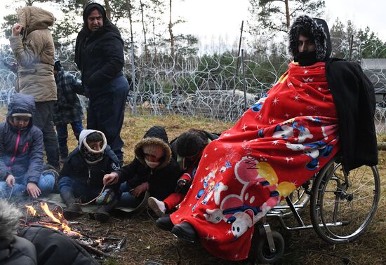 Belarus Poland Border Refugees