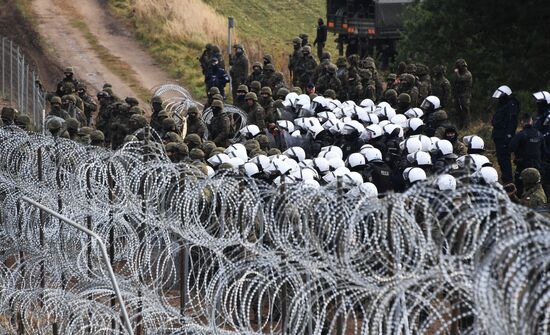 Belarus Poland Border Refugees
