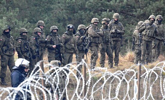 Belarus Poland Border Refugees