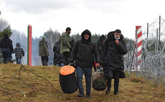 Belarus Poland Border Refugees