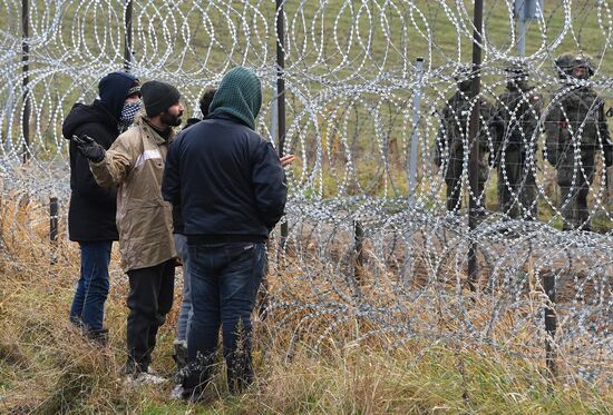 Belarus Poland Border Refugees