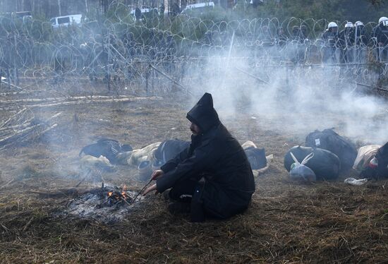 Belarus Poland Border Refugees