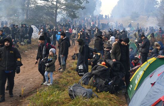 Belarus Poland Border Refugees