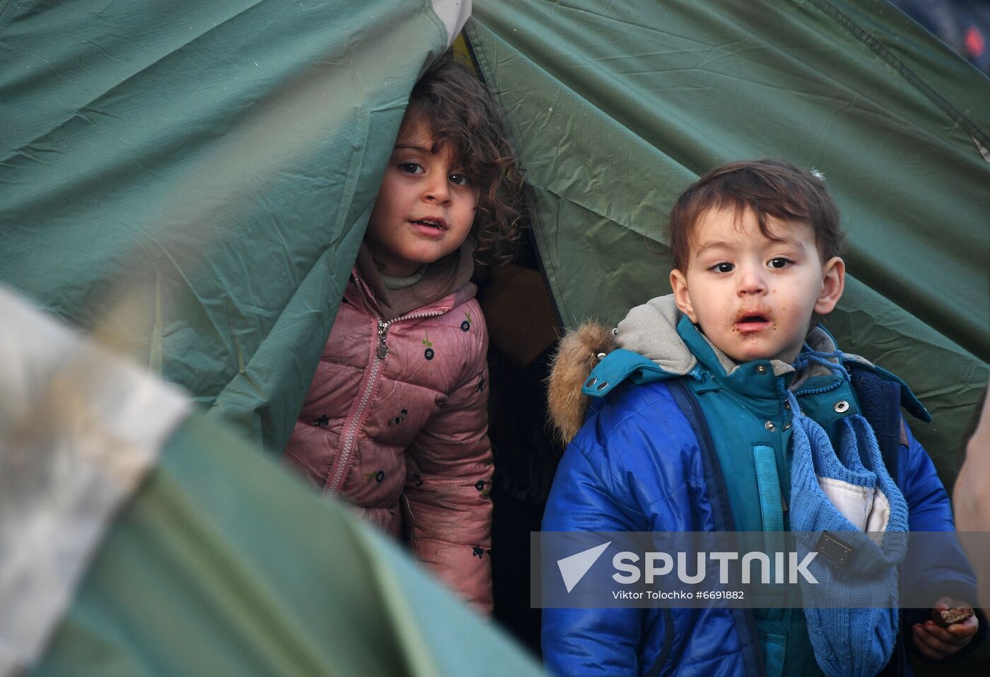Belarus Poland Border Refugees
