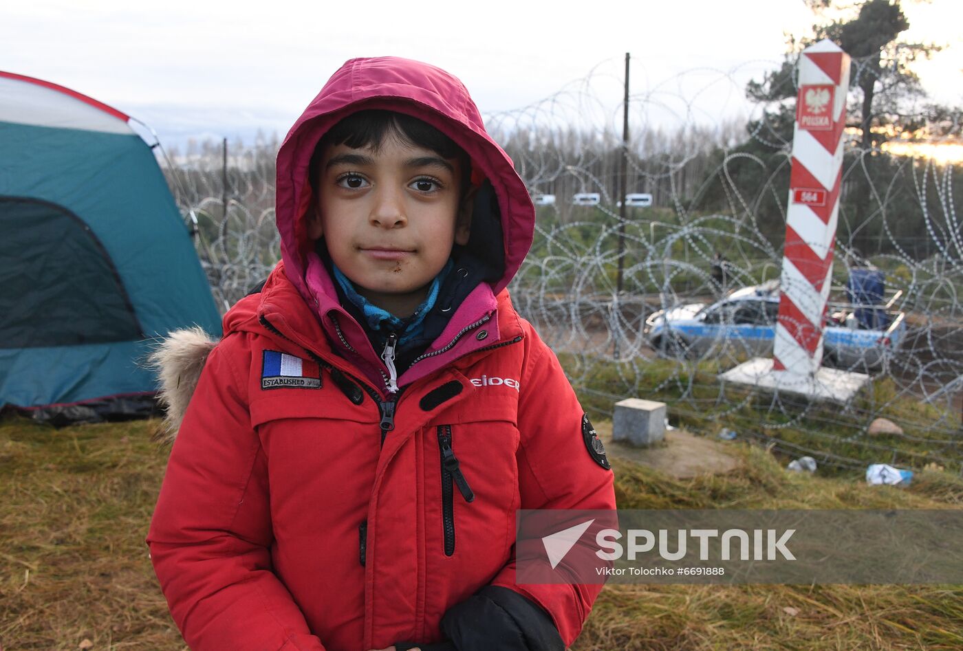 Belarus Poland Border Refugees