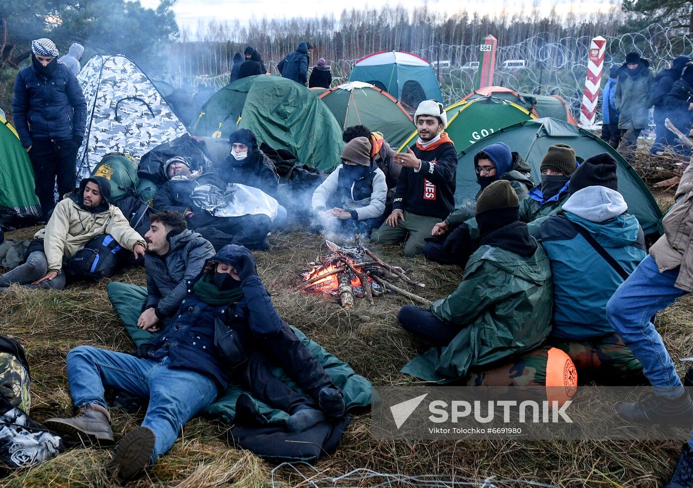 Belarus Poland Border Refugees