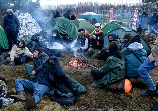 Belarus Poland Border Refugees