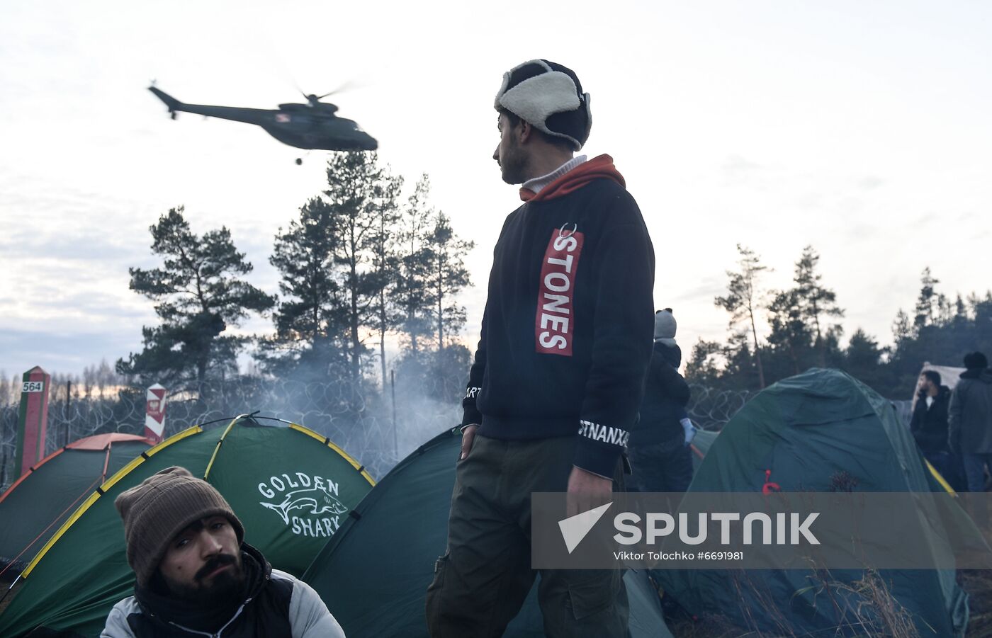 Belarus Poland Border Refugees