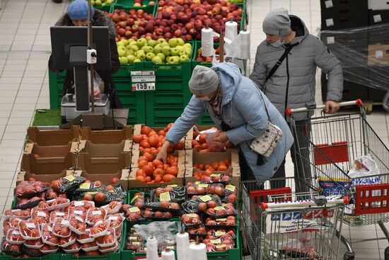 Russia Economy Food Prices