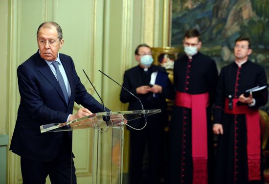 Russia Vatican Diplomacy