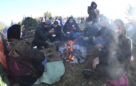 Belarus Poland Border Refugees