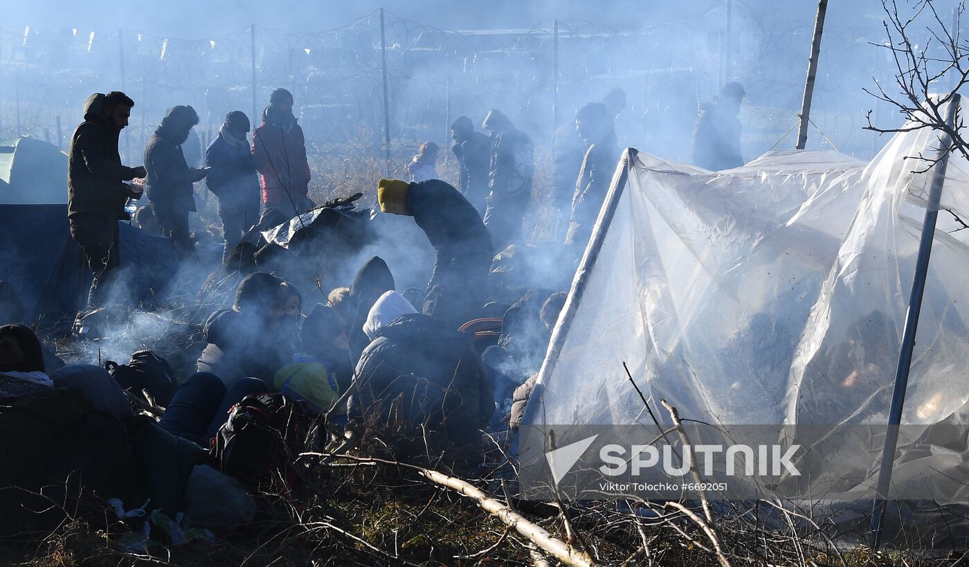 Belarus Poland Border Refugees