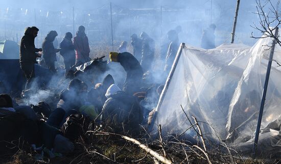 Belarus Poland Border Refugees