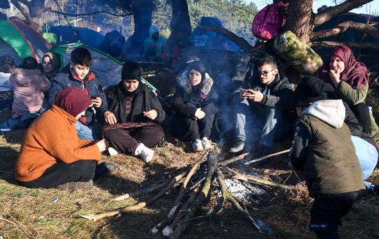 Belarus Poland Border Refugees
