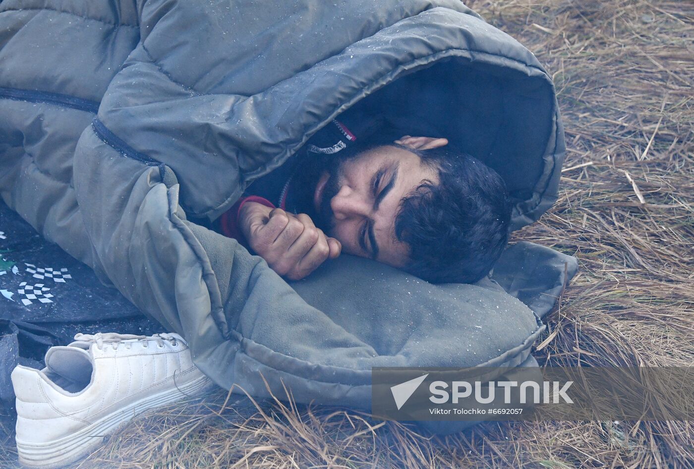 Belarus Poland Border Refugees