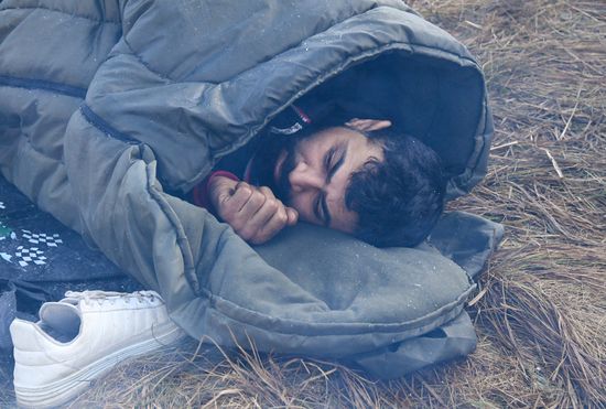 Belarus Poland Border Refugees