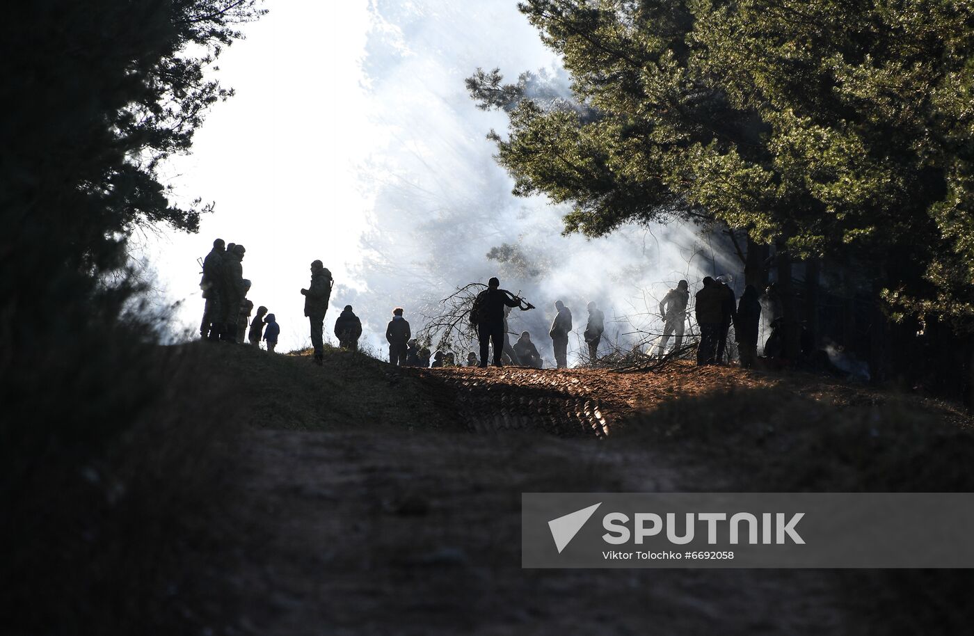 Belarus Poland Border Refugees