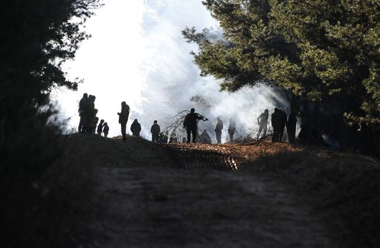 Belarus Poland Border Refugees