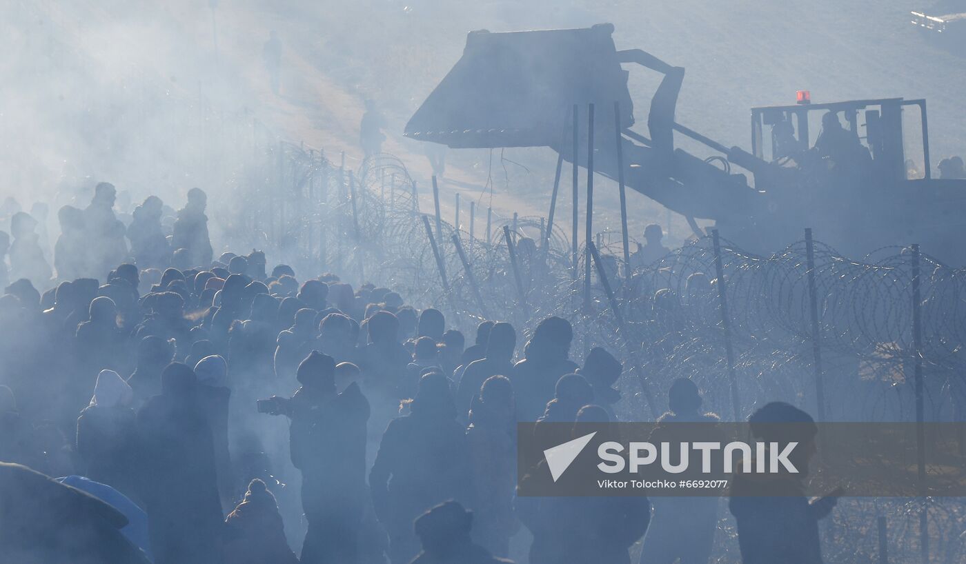 Belarus Poland Border Refugees