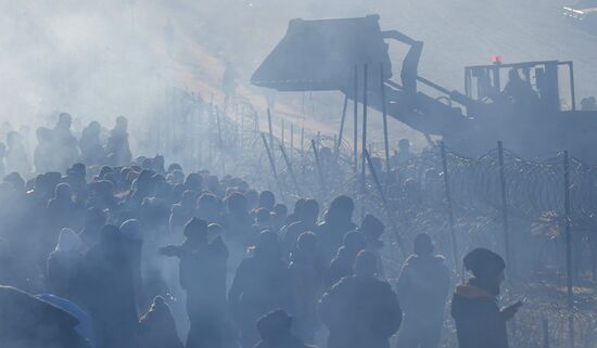 Belarus Poland Border Refugees