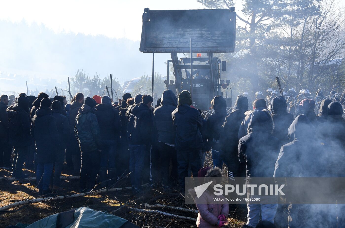 Belarus Poland Border Refugees