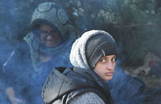 Belarus Poland Border Refugees