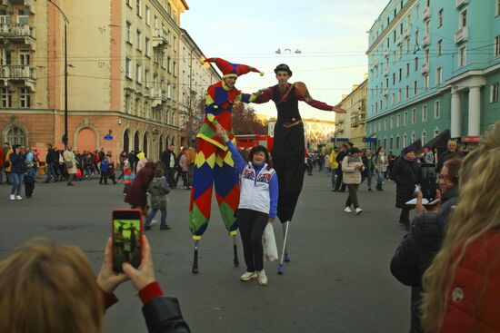 Murmansk celebrates its 105th anniversary