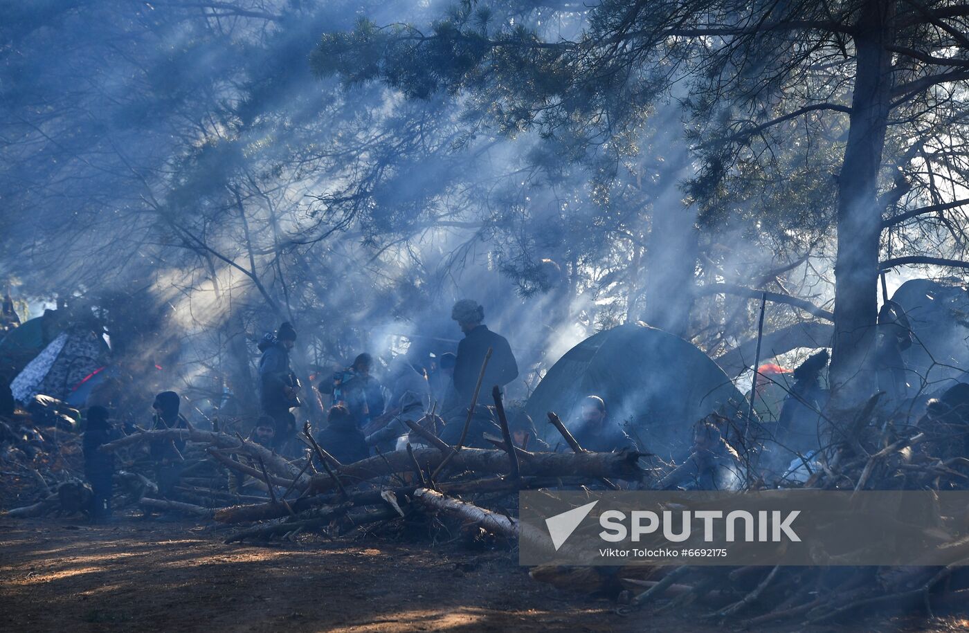 Belarus Poland Border Refugees