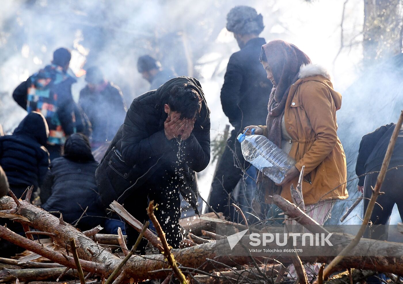 Belarus Poland Border Refugees