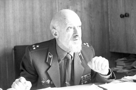 Colonel of USSR Interior Ministry Iosif Abduragimov