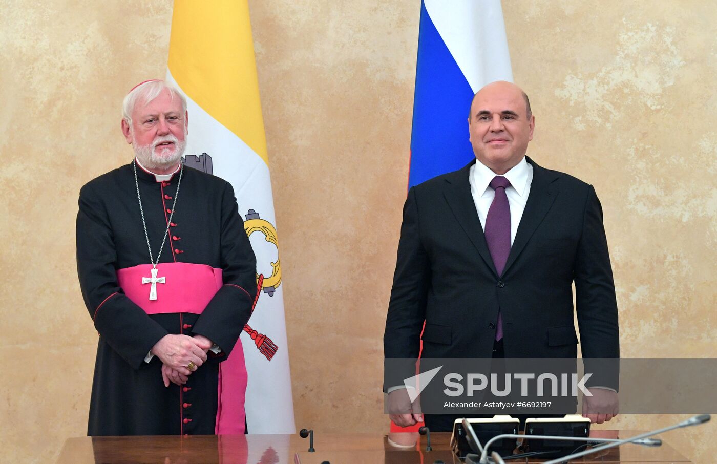Russia Mishustin Vatican Diplomacy