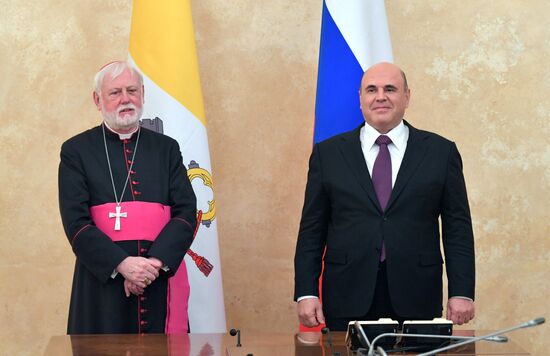 Russia Mishustin Vatican Diplomacy