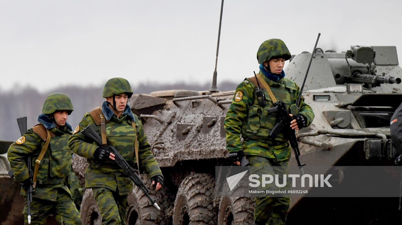 Russia CSTO Collective Peacekeeping Forces Drills