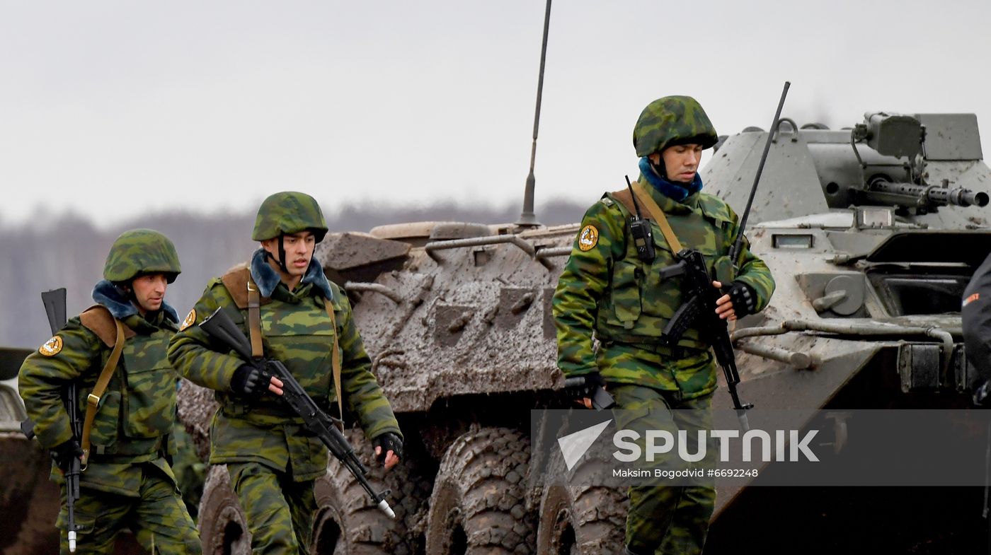 Russia CSTO Collective Peacekeeping Forces Drills