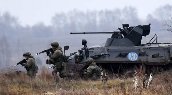 Russia CSTO Collective Peacekeeping Forces Drills