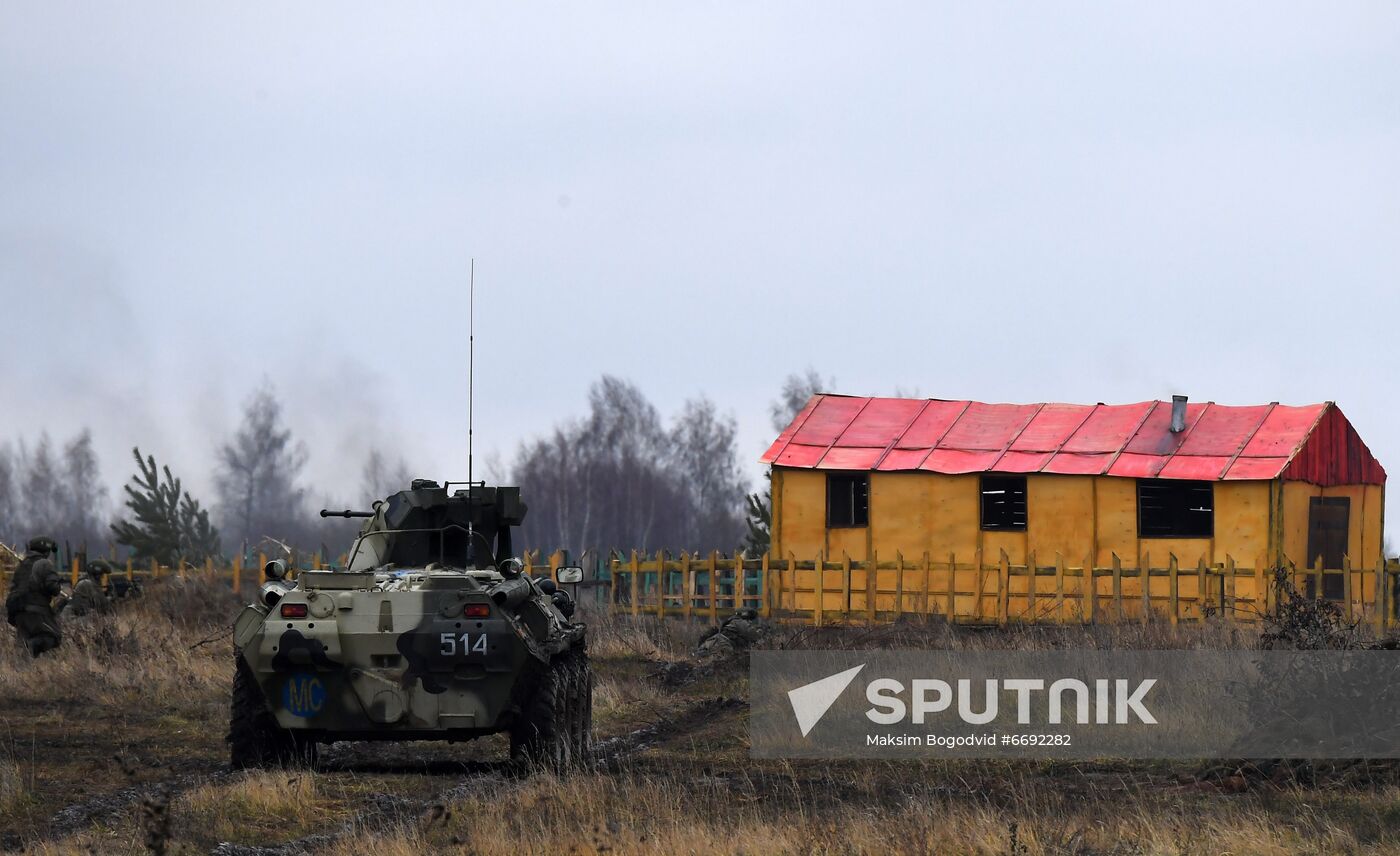 Russia CSTO Collective Peacekeeping Forces Drills