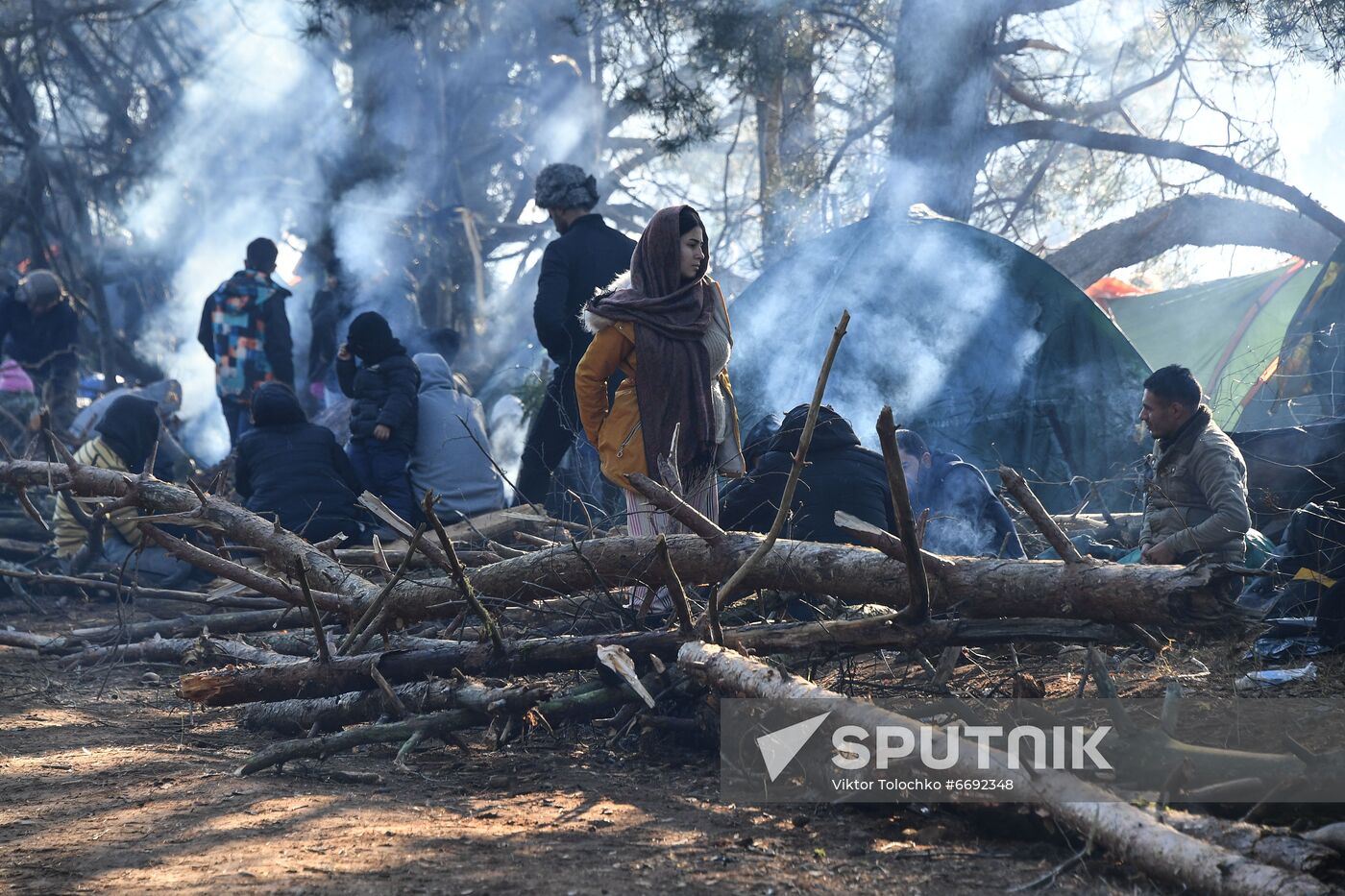 Belarus Poland Border Refugees