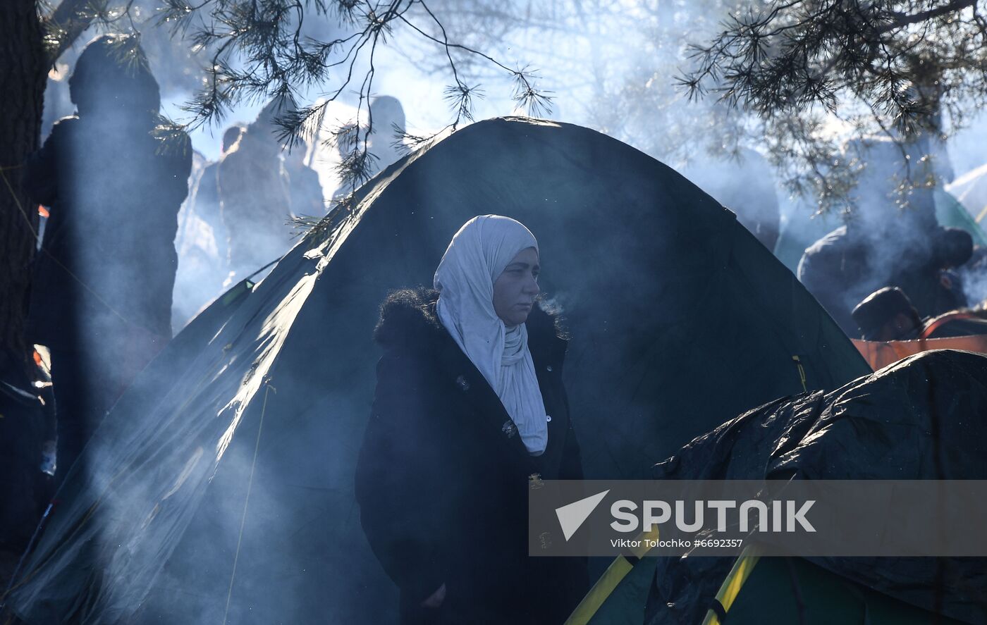 Belarus Poland Border Refugees