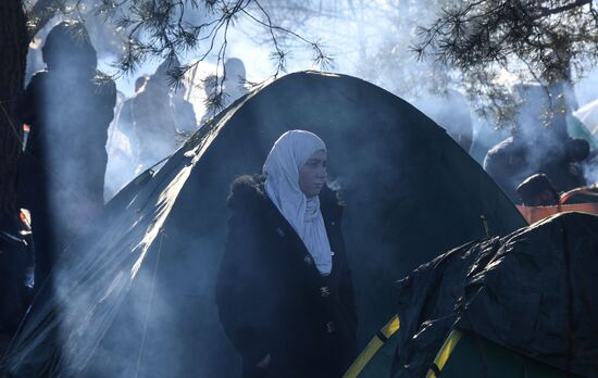 Belarus Poland Border Refugees