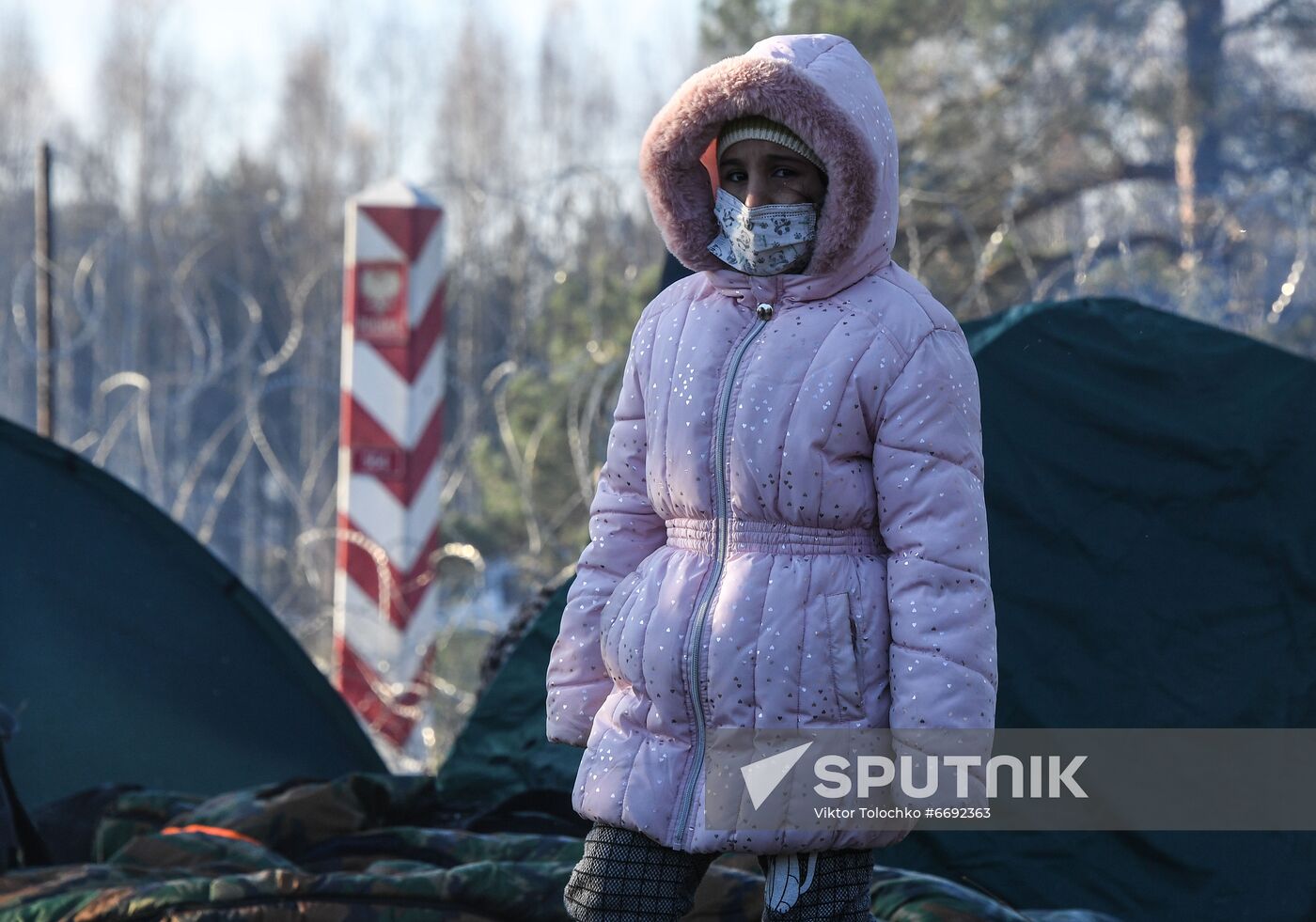 Belarus Poland Border Refugees