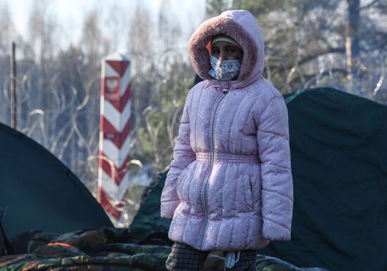 Belarus Poland Border Refugees